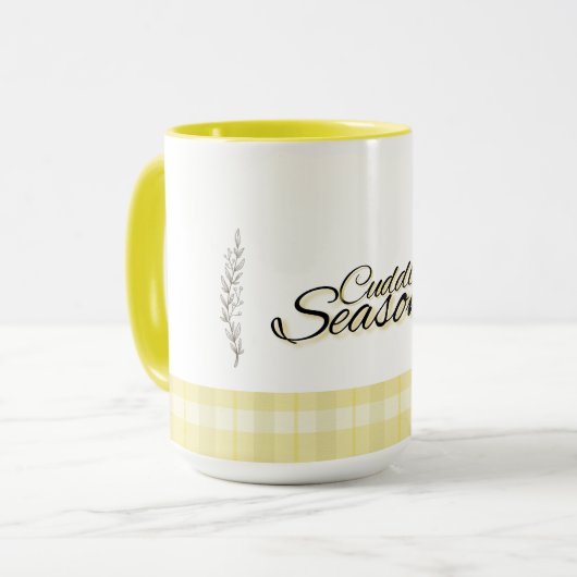 Mug Saison de bascule (En Plaid) (Devant gauche)