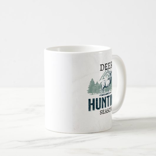 Mug Saison de chasse (Devant droit)