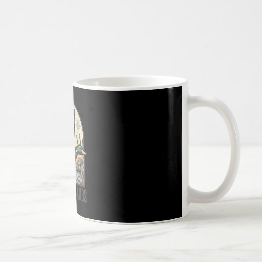 Mug Saison de chasse aux canards colverts volants pour (Droite)