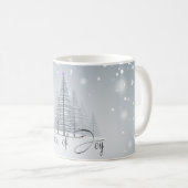 Mug Saison de la joie Arbres d'hiver (Devant droit)