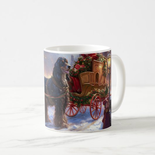 Mug Saison de Noël Cocker Spaniel (Devant droit)