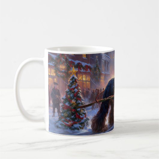 Mug Saison de Noël Cocker Spaniel (Gauche)