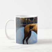 Mug Saison de Noël de Rhodesian Ridgeback (Gauche)