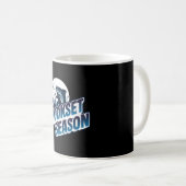 Mug Saison de prise - Conception de style de vie de pê (Devant droit)