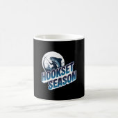 Mug Saison de prise - Conception de style de vie de pê (Centre)