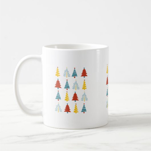 Mug Saison de vacances, Joyeux Noël, Arbre de Noël (Gauche)