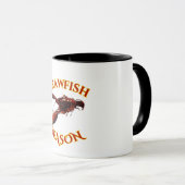 Mug Saison des écrevisses (Devant droit)