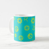 Mug Saison d'été Collage (Devant gauche)