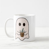 Mug Saison éffrayante Cute Little Ghost Ice Coffee Hal (Gauche)
