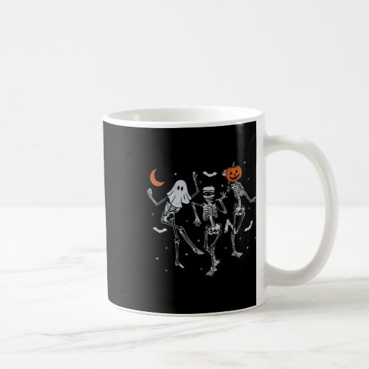 Mug Saison Éffrayante de Dancing Skeleton (Droite)