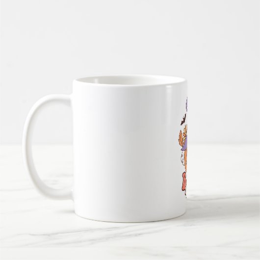 Mug Saison Éffrayante de sorcière de base Halloween Su (Gauche)