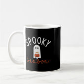 Mug Saison éffrayante Ghost Fun mignon Costume Hallowe (Gauche)