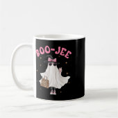 Mug Saison éffrayante mignonne Ghost Funny Halloween B (Gauche)