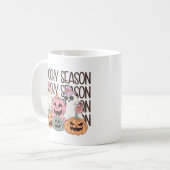 Mug Saison éffrayante Retro Halloween Super (Devant gauche)