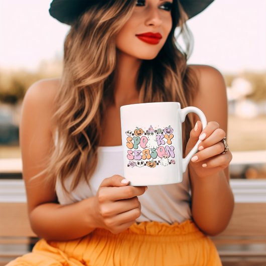 Mug Saison éffrayante Retro Halloween Super