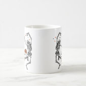 Mug Saison éffrayante Skeletons Danser (Centre)
