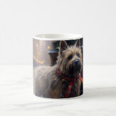 Mug Saison Festive de Noël à Cairn Terrier (Centre)