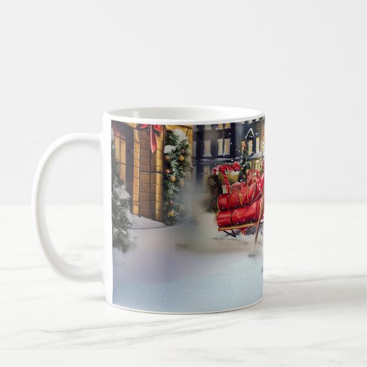 Mug Saison Festive de Noël de Boxer (Gauche)