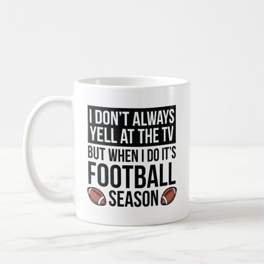 Mug Saison Football (Gauche)