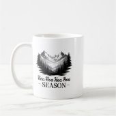 Mug Saison Hoa Automne automne Mist Graphisme tendance (Gauche)