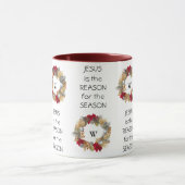 Mug SAISON JESUS RAISON | Festive Wreath | NOËL (Centre)
