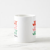 Mug Saison Jolly Jolly Saison Retro Typographie de vac (Centre)
