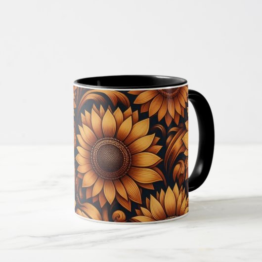 Mug Saison Tournesol (Devant droit)