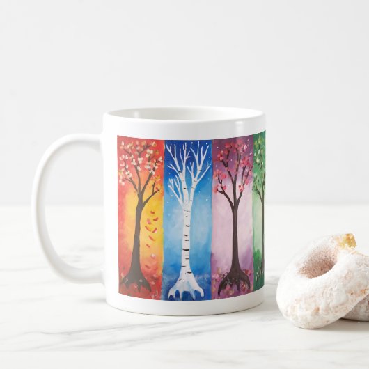 Mug Saisons (Avec donut)