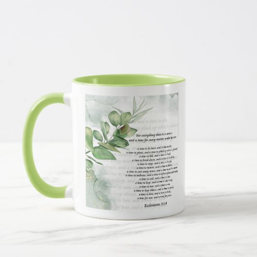 Mug Saisons et verdure temporelle (Gauche)