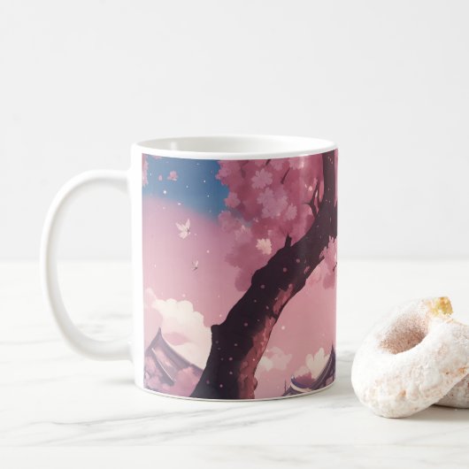 Mug Sakura anime (Avec donut)