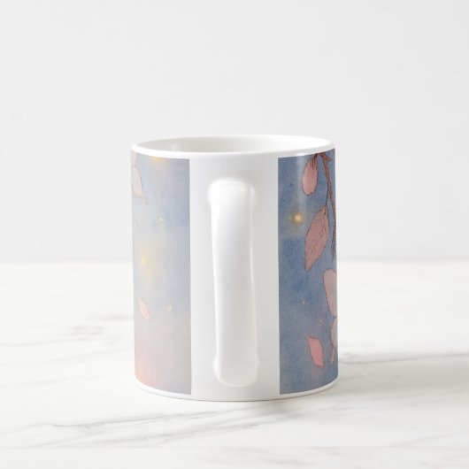 Mug "Sakura Céleste" – Harmonie Fleur de Cerisier (Poignée)