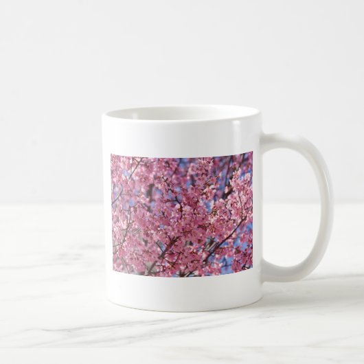 Mug Sakura Pink Cherry Blossom Sky (Droite)
