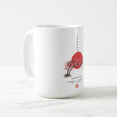 Mug Sakura Surprise : Tokyo devient rose ! (Devant gauche)