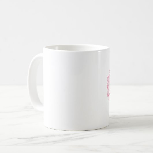 Mug Sakura Tree en pleine floraison - Elégant design d (Devant gauche)