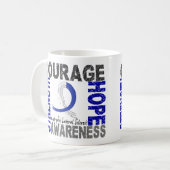 Mug SAL d'espoir de courage de force (Devant gauche)