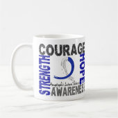 Mug SAL d'espoir de courage de force (Gauche)