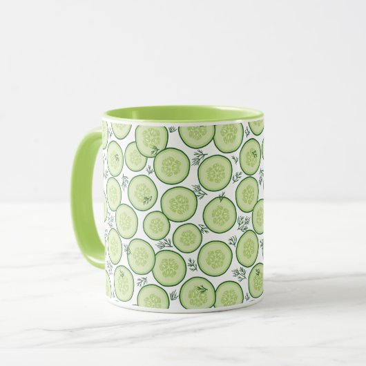 Mug Salade de concombre (Devant gauche)