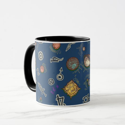 Mug Salade spatiale (Devant gauche)
