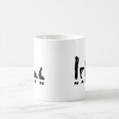 Mug Salah Prière Silhouette Design (Centre)