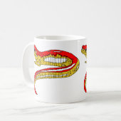 Mug Salamandre rouge et jaune (Devant gauche)