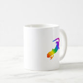 Mug Salamandre striée arc-en-ciel (Devant droit)