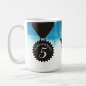 Mug Salarié 5 ans d'ancienneté (Gauche)