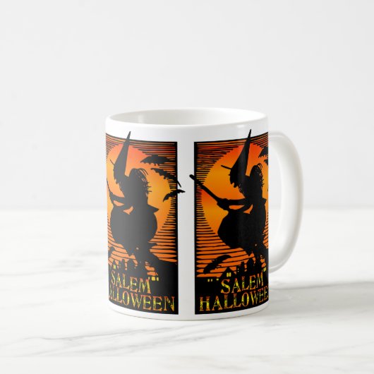 Mug Salem MA Witch (Devant droit)