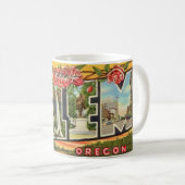 Mug Salem Oregon Salutations (Devant droit)
