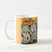 Mug Salem Oregon Salutations (Gauche)