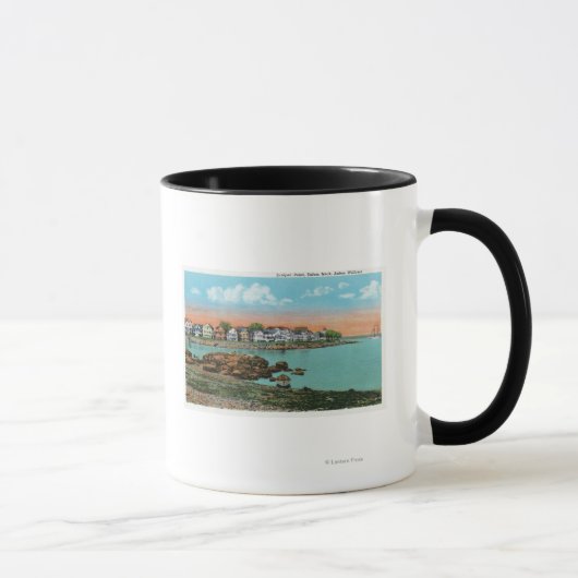 Mug Salem Willows Vue de Juniper Point et Salem (Droite)