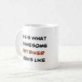 Mug saleté de motards, génial (Devant gauche)