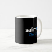 Mug Salim Prénom Badge Vérifié Social Media Salim (Devant droit)