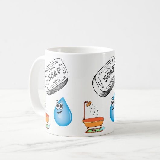 Mug salle de bain (Devant gauche)