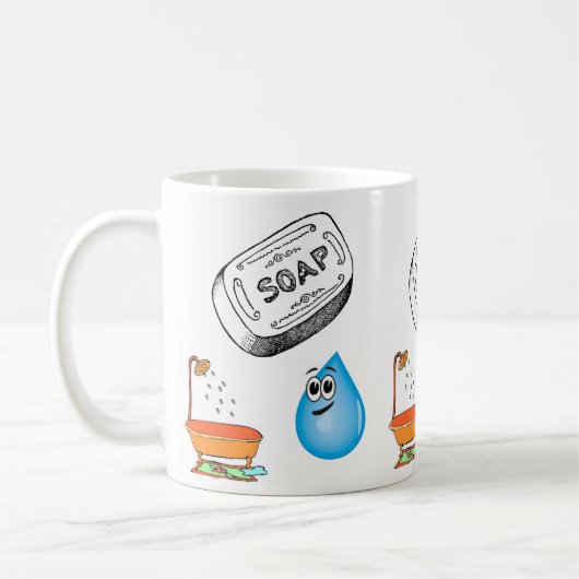 Mug salle de bain (Gauche)